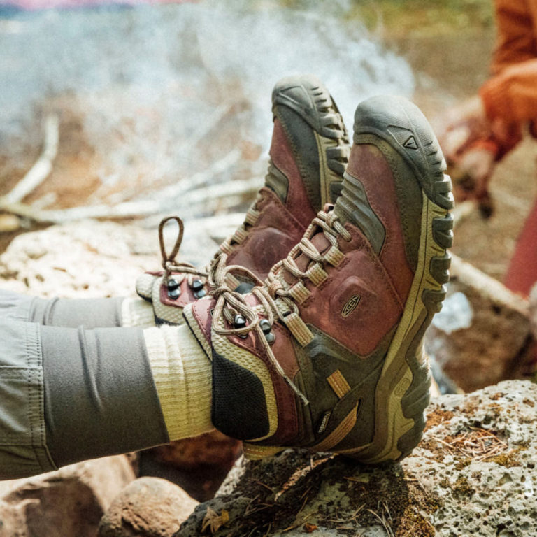 Women’s KEEN Waterproof Ridge Flex Mid Hiking Boots!